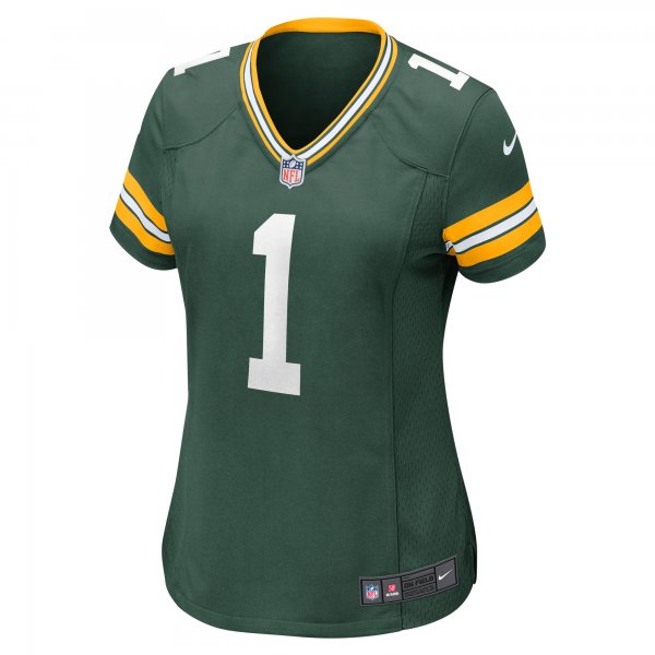 Women's Green Bay Packers Number 1 Mom Nike Green Game Jersey