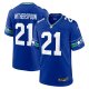 Men's Seattle Seahawks Devon Witherspoon Nike Royal Throwback Player Game Jersey