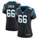 Women's Carolina Panthers Nash Jensen Nike  Black Team Game Jersey