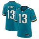 Men's Jacksonville Jaguars #13 Christian Kirk Nike Teal Prowler Throwback Limited Jersey