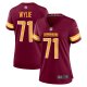 Women's Washington Commanders Andrew Wylie Nike Burgundy Game Player Jersey