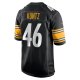 Men's Pittsburgh Steelers Christian Kuntz Nike Black Game Jersey