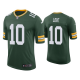 Men's #10 Jordan Love Green Bay Packers Green 2020 NFL Draft Vapor Limited Jersey