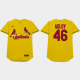 Paul Goldschmidt Nickname Cardinals 2021 Players Weekend Goldy Gold Men's Jersey