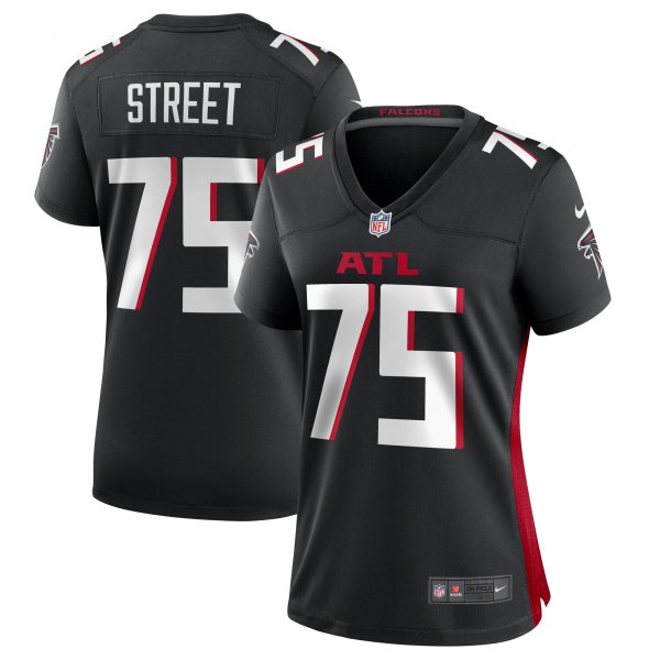 Women's Atlanta Falcons Kentavius Street Nike  Black  Game Jersey