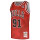 Men's Chicago Bulls Dennis Rodman Mitchell & Ness Red 1997/98 Hardwood Classics Asian Heritage 6.0 Swingman Throwback Player Jersey