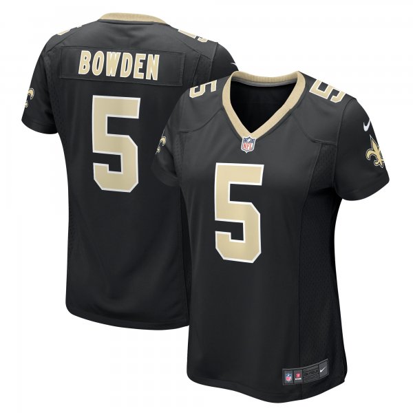 Women's New Orleans Saints Lynn Bowden Jr. Nike  Black Team Game Jersey