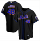 Men's #48 Jacob deGrom New York Mets Black Home Games Limited Jersey