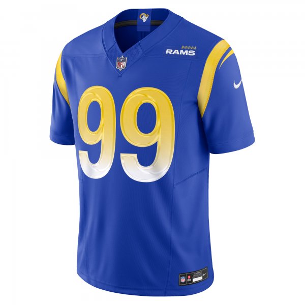 Men's Los Angeles Rams Aaron Donald Nike Royal Vapor F.U.S.E. Limited Jersey