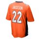 Men's Denver Broncos Kareem Jackson Nike Orange Game Jersey