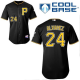 Pittsburgh Pirates #24 Pedro Alvarez Black Stitched MLB Jersey