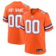 Men's Denver Broncos Orange Custom Jersey