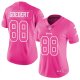 Nike Philadelphia Eagles #88 Dallas Goedert Pink Women's Stitched NFL Limited Rush Fashion Jersey