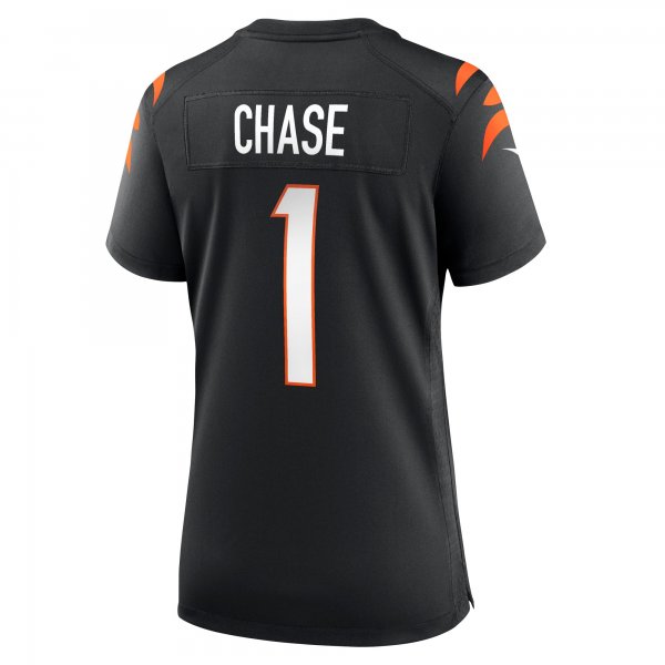 Women's Cincinnati Bengals Ja'Marr Chase Nike Black Game Jersey