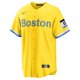 Men's Boston Red Sox David Ortiz Nike Gold Retired Player City Connect Replica Jersey