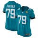 Women's Jacksonville Jaguars Luke Fortner Nike Teal Game Jersey