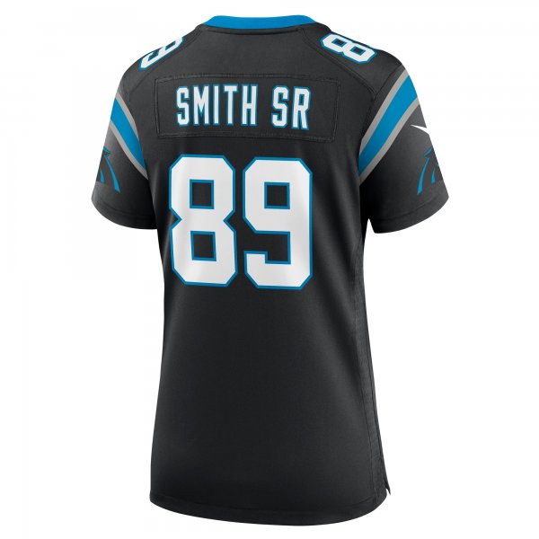 Women's Carolina Panthers Steve Smith Sr. Nike Black Retired Player Game Jersey