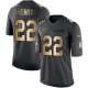 Nike Tennessee Titans #22 Derrick Henry Black Youth Stitched NFL Limited Gold Salute to Service Jersey