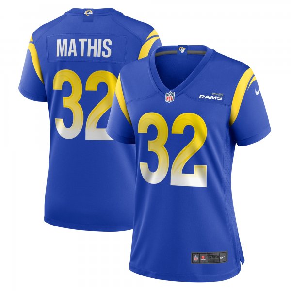 Women's Los Angeles Rams Ochaun Mathis Nike Royal Home Game Jersey