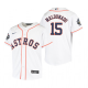 Youth Houston Astros Martin Maldonado White 2022 World Series Cool Base Jersey