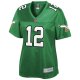 Women's Philadelphia Eagles Randall Cunningham NFL Pro Line Kelly Green Retired Player Replica Jersey