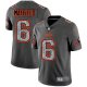 Cleveland Browns #6 Baker Mayfield Gray Static Men's Stitched NFL Vapor Untouchable Limited Jersey