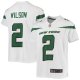 Youth New York Jets Zach Wilson Nike White Game Jersey