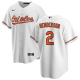 Men's Baltimore Orioles #2 Gunnar Henderson Nike White Official MLB Player Cool Base Jersey