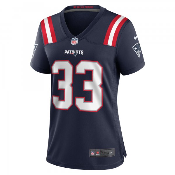 Women's New England Patriots Anfernee Jennings Nike  Navy Team Game Jersey