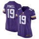 Women's Minnesota Vikings Brandon Powell Nike Purple Game Jersey