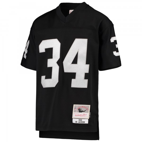 Youth Las Vegas Raiders Bo Jackson Mitchell & Ness Black 1988 Legacy Retired Player Jersey