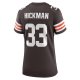 Women's Cleveland Browns Ronnie Hickman Nike  Brown Team Game Jersey