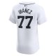 Men's Detroit Tigers Andy Ibanez Nike White Home Elite Player Jersey