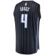 Youth Orlando Magic Jalen Suggs Fanatics Black 2021/22 Fast Break Replica Jersey - Icon Edition