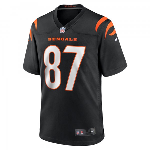 Men's Cincinnati Bengals Tanner Hudson Nike Black Home Game Player Jersey