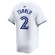 Men's Toronto Blue Jays Justin Turner Nike White Home Limited Player Jersey