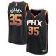 Men's Phoenix Suns Kevin Durant Fanatics Black Fast Break Replica Player Jersey - Statement Edition