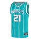 Men's Charlotte Hornets JT Thor Fanatics Teal Fast Break Replica Jersey - Icon Edition