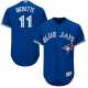 Men's Majestic Toronto Blue Jays #11 Bo Bichette Royal Blue Flex Base Alternate Collection MLB Jersey