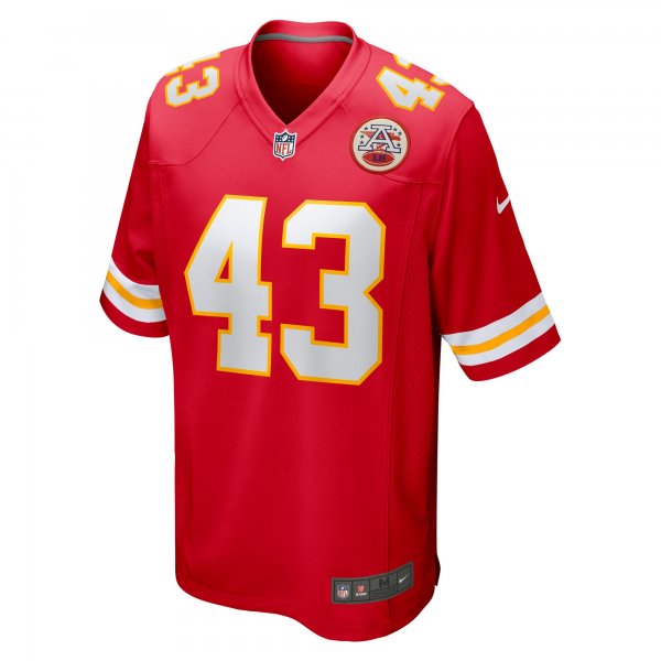 Men's Kansas City Chiefs Jack Cochrane Nike Red Game Player Jersey