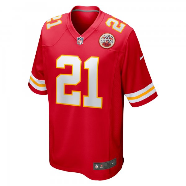 Men's Kansas City Chiefs Trent McDuffie Nike Red Player Game Jersey