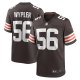 Men's Cleveland Browns Luke Wypler Nike  Brown Team Game Jersey