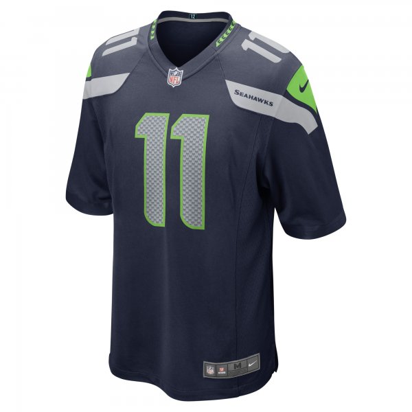 Men's Seattle Seahawks Jaxon Smith-Njigba Nike College Navy 2023 NFL Draft First Round Pick Game Jersey