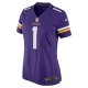 Women's Minnesota Vikings Shaquill Griffin Nike  Purple Team Game Jersey