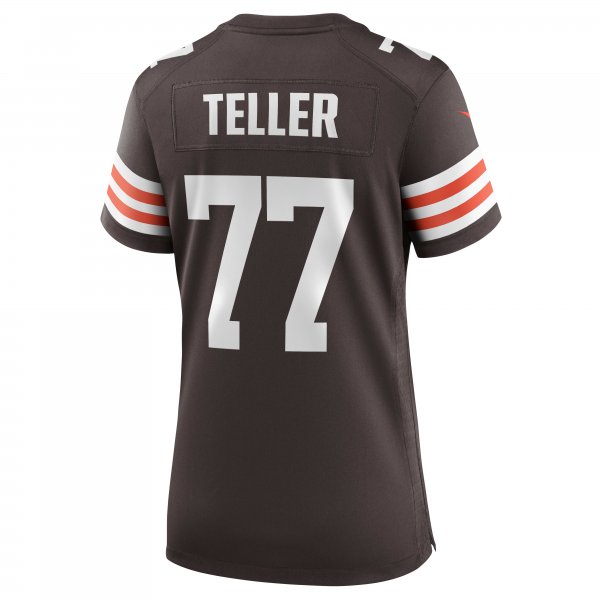 Women's Cleveland Browns Wyatt Teller Nike Brown Game Jersey