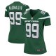 Women's New York Jets Will McDonald IV Nike Gotham Green  Game Jersey