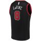 Men's Chicago Bulls Zach LaVine Fanatics Black Fast Break Team Replica Jersey - Statement Edition