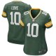 Women's Green Bay Packers Jordan Love Nike Green Game Jersey