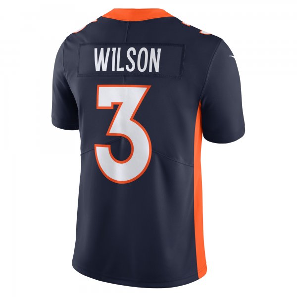 Men's Denver Broncos Russell Wilson Nike Navy  Vapor Untouchable Limited Jersey