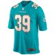 Men's Miami Dolphins Larry Csonka Nike Aqua Game Retired Player Jersey